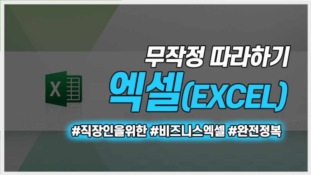 무작정 따라하기 엑셀 2013